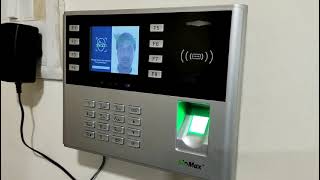 How to add/enroll face and finger in biometric attendance in telugu