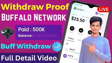 Buffalo Network Withdrawal | Buffalo Network Withdrawal Kaise Kare | Buffalo Network withdraw Proof