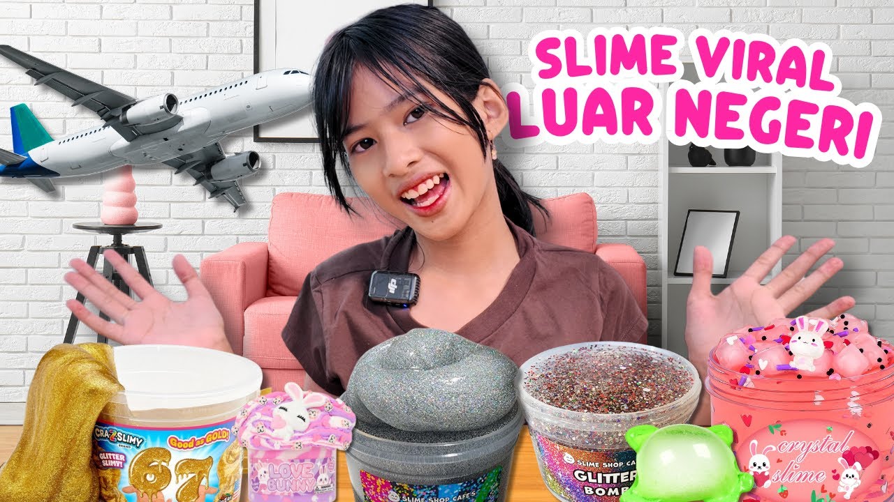 DISTA REVIEW SLIME LUAR NEGERI UNIK DAN LUCU!! 