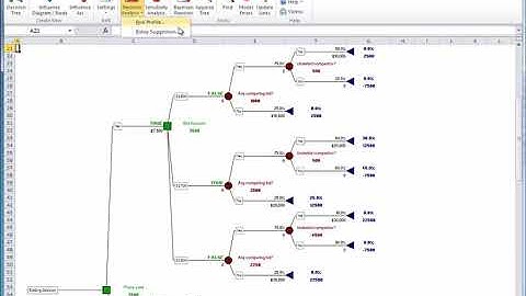 PrecisionTree Quick Start   Step 4  Examine the optimal strategy