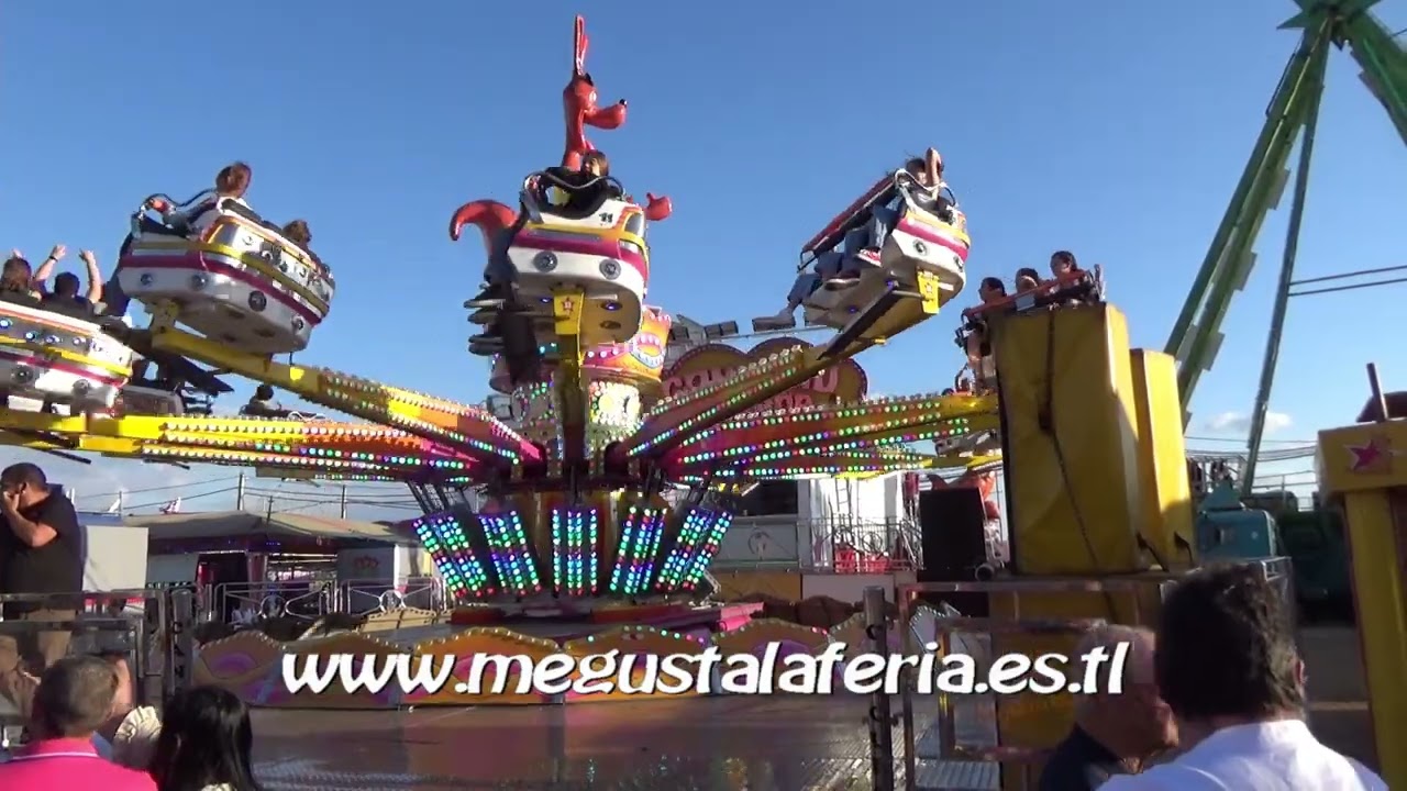 Canguro del Amor (Saltamontes) en la Feria de San Juan de Badajoz 2.022