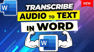 How to Transcribe Audio to Text in Word