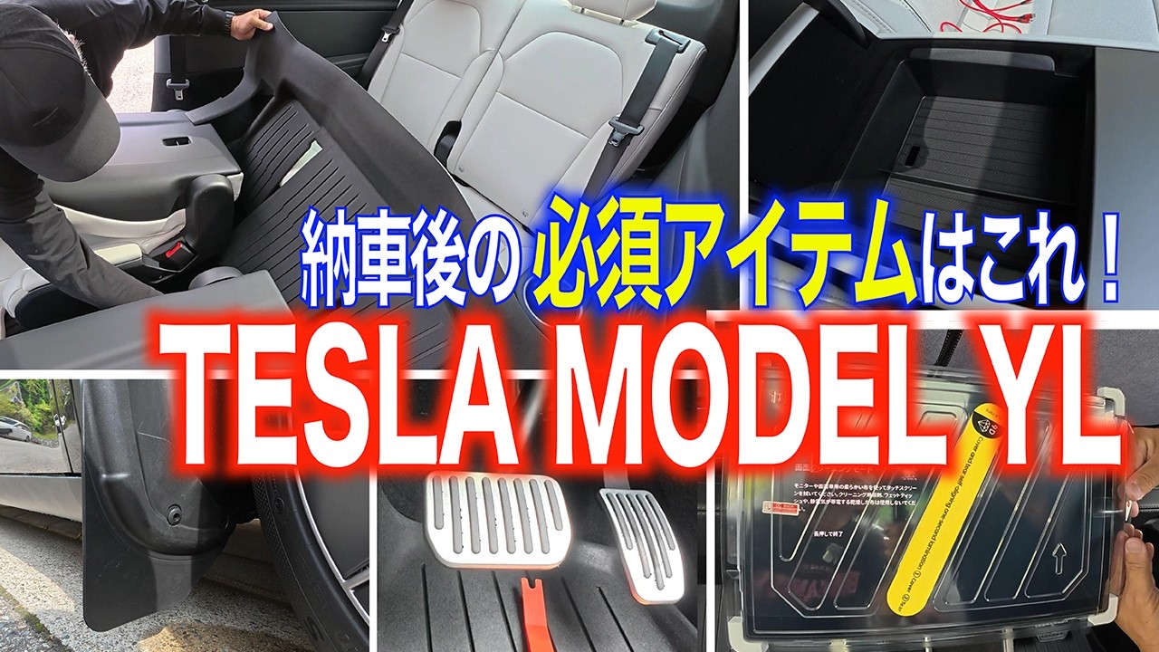 First thing to do when you get your Tesla Model YL! A