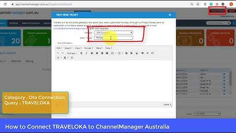 How to connect TRAVELOKA to Channel Manager Australia
