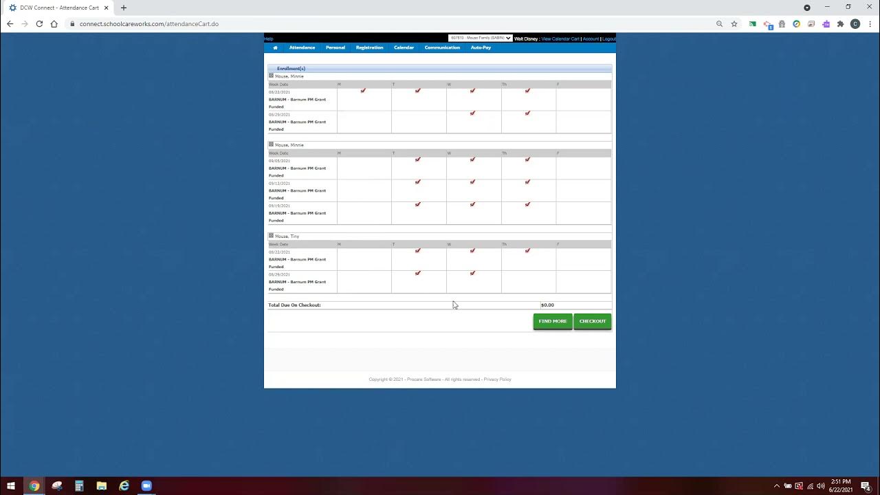 add calendar days for more than one student and month YouTube