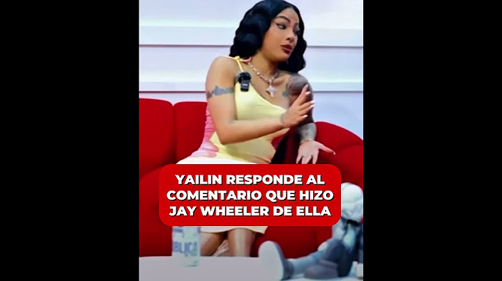 #yailinlamasviral le responde a #jaywheeler el comentario que hizo de ella. ¿Qué opinas ?
