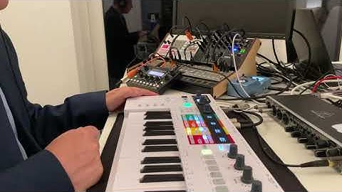 Korg Volca and Micromonsta 2 Synthwave Jam