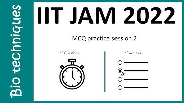 MCQ PRACTICE session 2 for IIT JAM2022 | IIT JAM | GATB | CSIR | GATE