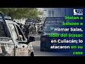 Matan a balazos a Homar Salas, líder del Stasac en Culiacán; lo atacaron en su casa