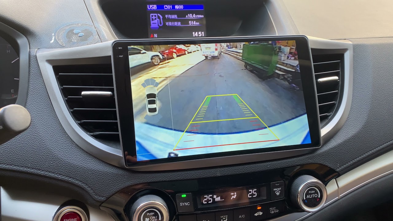 2012 - 2016 Honda CRV apple carplay head unit Android Navigation Radio
