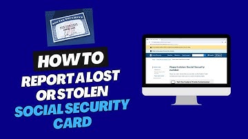 HOW TO REPORT A LOST OR STOLEN SOCIAL SECURITY CARD ONLINE (FULL GUIDE 2025)