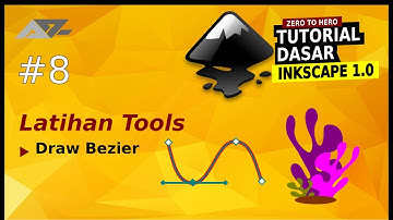 Tutorial Inkscape Dasar (Bag 8) : Bezier