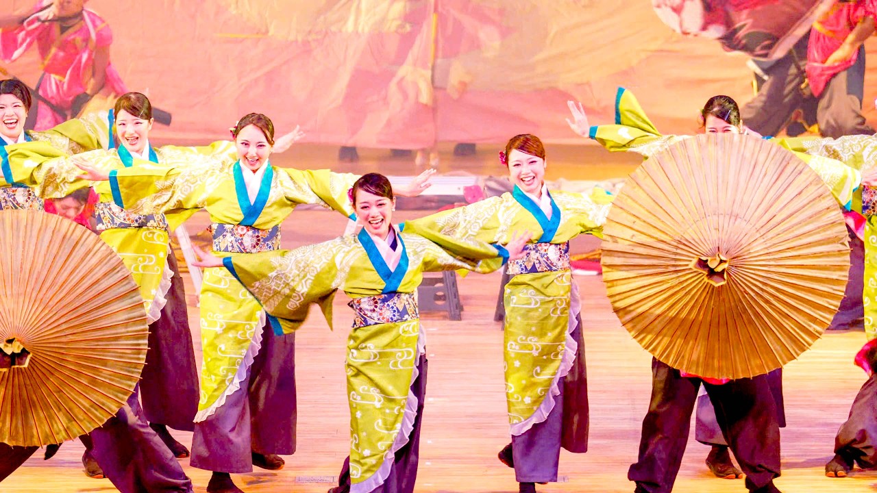 [4K] 京都よさこい連 心粋 2024年度演舞『天桜(てんか)』 心粋15周年記念公演「粋咲-ikisaki-」 2026 (中央)