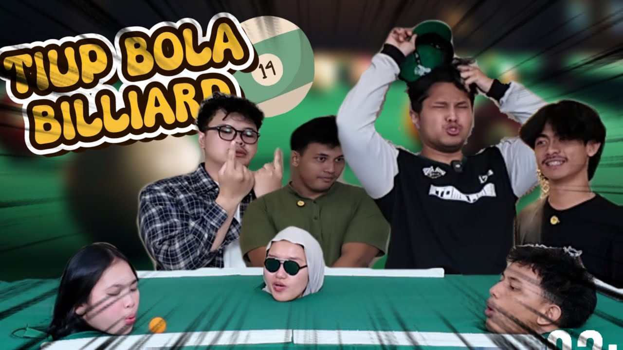 TIUP BOLA BILLIARD - GAME YANG MEMBUAT IBU INDIRA NGOMPOL😵 PECAAAAH BANGET!!!
