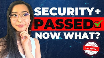 Passed the Security+, Here