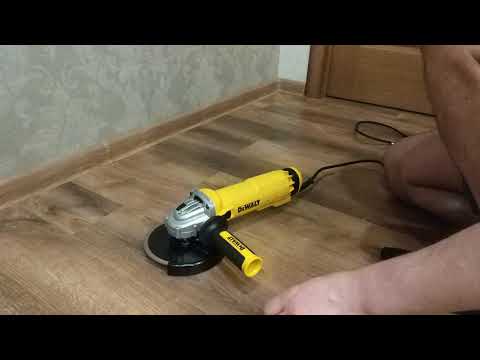 DeWalt DWE4238-KS Отсутствие плавного пуска