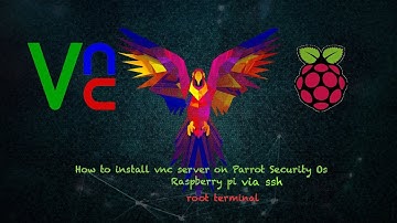 How to install vnc server on Parrot Security Os Raspberry pi | via ssh | Root Terminal | 2017