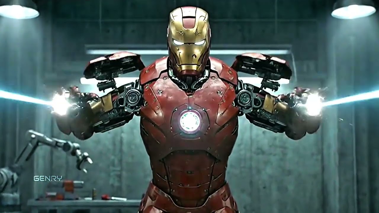 Iron Man Mark III Combat Systems | ASMR CGI Showcase Engineering ASMR | Cinematic CGI Relaxation