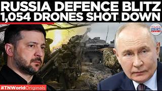 RUSSIA UNLEASHES FIRE 164 Targets Hit As 1,054 Drones Intercepted In Massive Strike Wave
