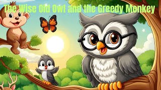 The Wise Old Owl and the Greedy Monkey | Kids Moral Story | Bedtime Story for Kids | A&Z kids Profile