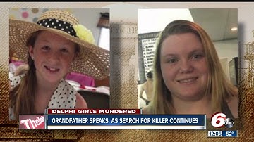 Grandfather speaks, as search for killer continues