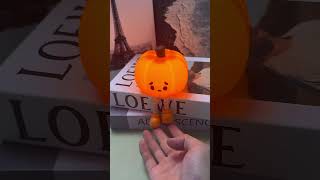 Adorable Pumpkin Night Light for Cozy Spooky Vibes #nightlight #cute #light