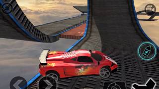 IMPOSSIBLE CAR STUNT TRACKS 3D 2019 - Gameplay Walkthrough Part 15 - Hardest Levels Beaten screenshot 3