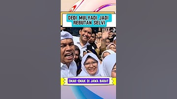 Kang Dedi Mulyadi Rebutan Selvi Emak-emak di Jawa Barat #shorts #viralvideo