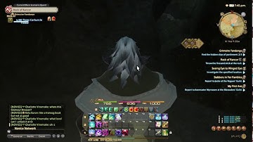 FINAL FANTASY XIV - Class Quest - Arcanist LVL 25 - Grimoire Fandango