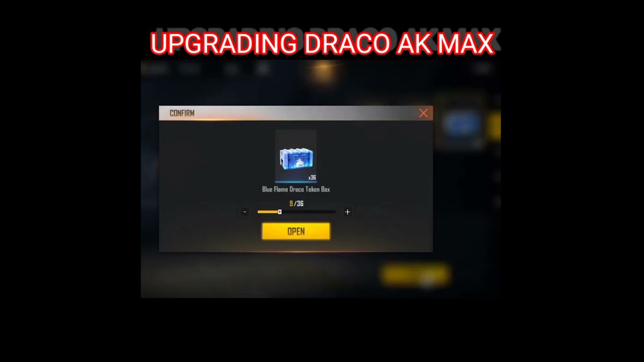 UPGRADING DRACO AK MAX LEVEL | DRACO AK MAX | DRACO AK 7 LEVEL