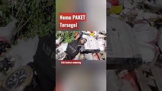 Nemu PAKET Tersegel di tempat Sampah