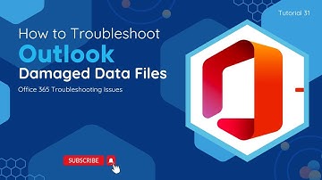How To Troubleshoot Damaged Outlook Data Files | O365 Troubleshooting Issues