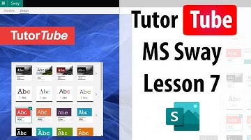 MS Sway Tutorial - Lesson 7 - Creating new Sway Document from Other Existing Documents