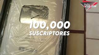 UNBOXING PLACA 100K PUPU LIVE