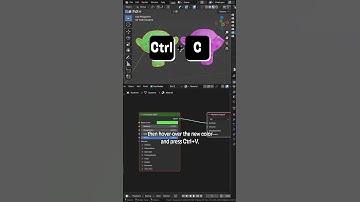 The simples way to copy your colors without copying the material 🙈 #blender3d