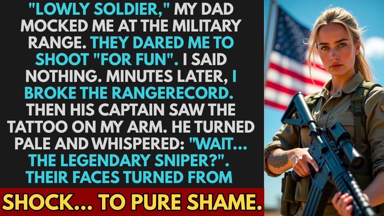 My Dad Mocked Me As A Lowly Soldier At The Military Range - Until I Broke The Shooting Record...
