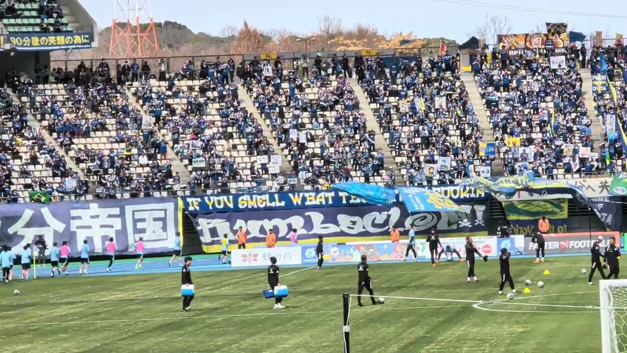 大分トリニータフィールドプレイヤー入場