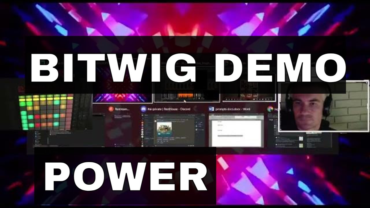 sound design with Bitwig Demo Projects 