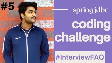 ResultSetExtractor | #SpringCodingChallenge | spring interview questions and answers for experienced