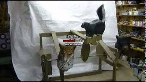 Moving Oscillating Target for 3D archery