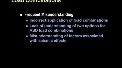 Frequently Misunderstood Foundation Design Provisions