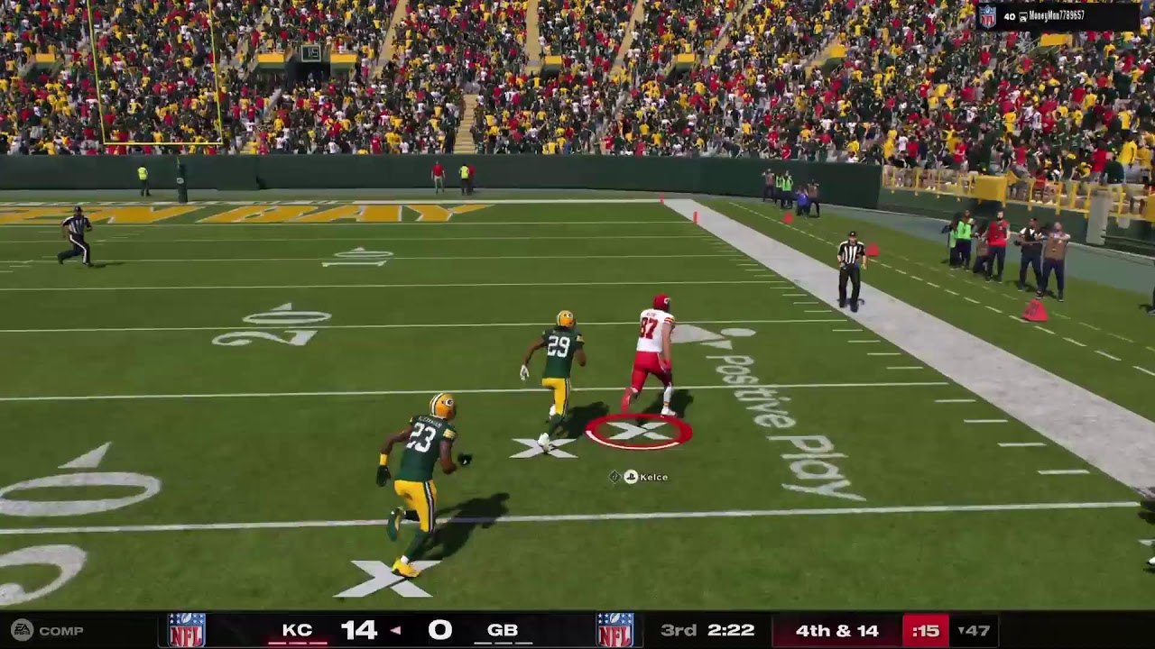 NFL Madden 25 H2H Moments Acctivated legooooo Play 2 W KC style