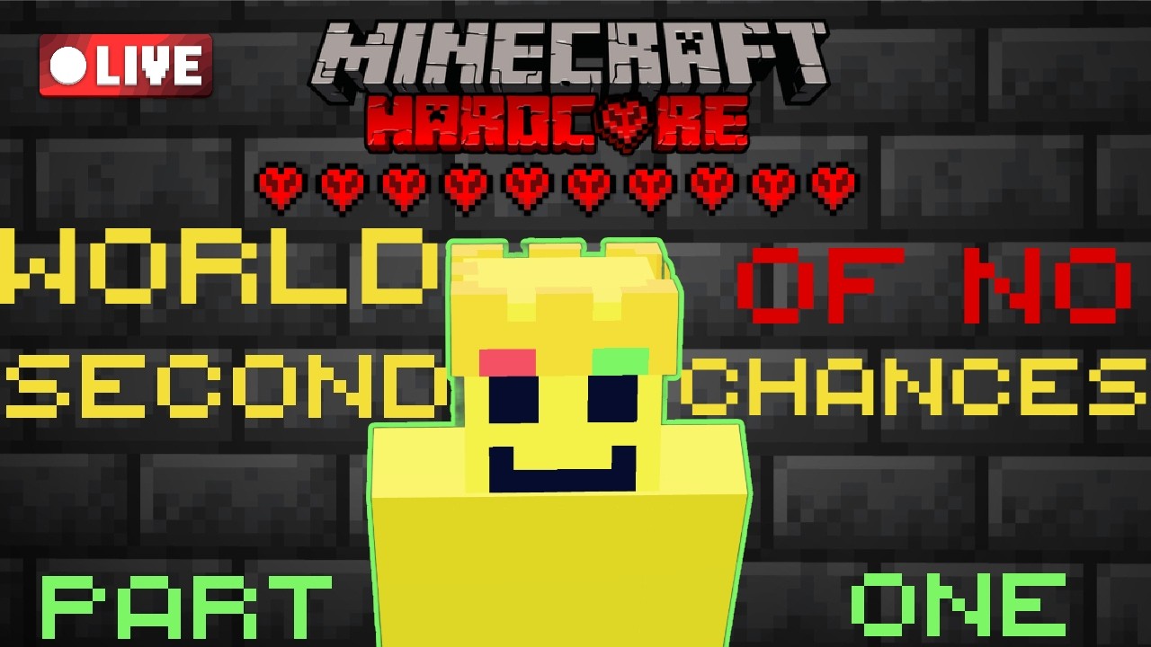 🔴LIVE: Starting My Hardcore Bedrock World – World of No Second Chances | Part 1