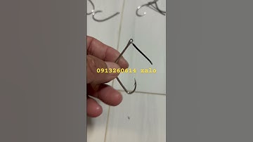 Lưỡi câu thái nòng điện, nhấp hết cá nhỏ lớn, #shorts , #câucá