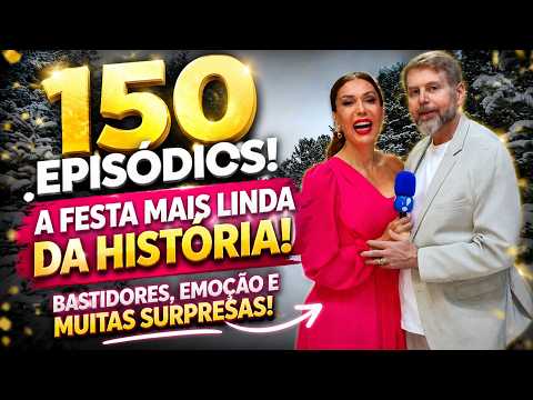 🥂 NEM NOS MEUS MELHORES SONHOS! A Festa dos 150 Episódios da Comadre Joanna Maria NA REDETV-ES.