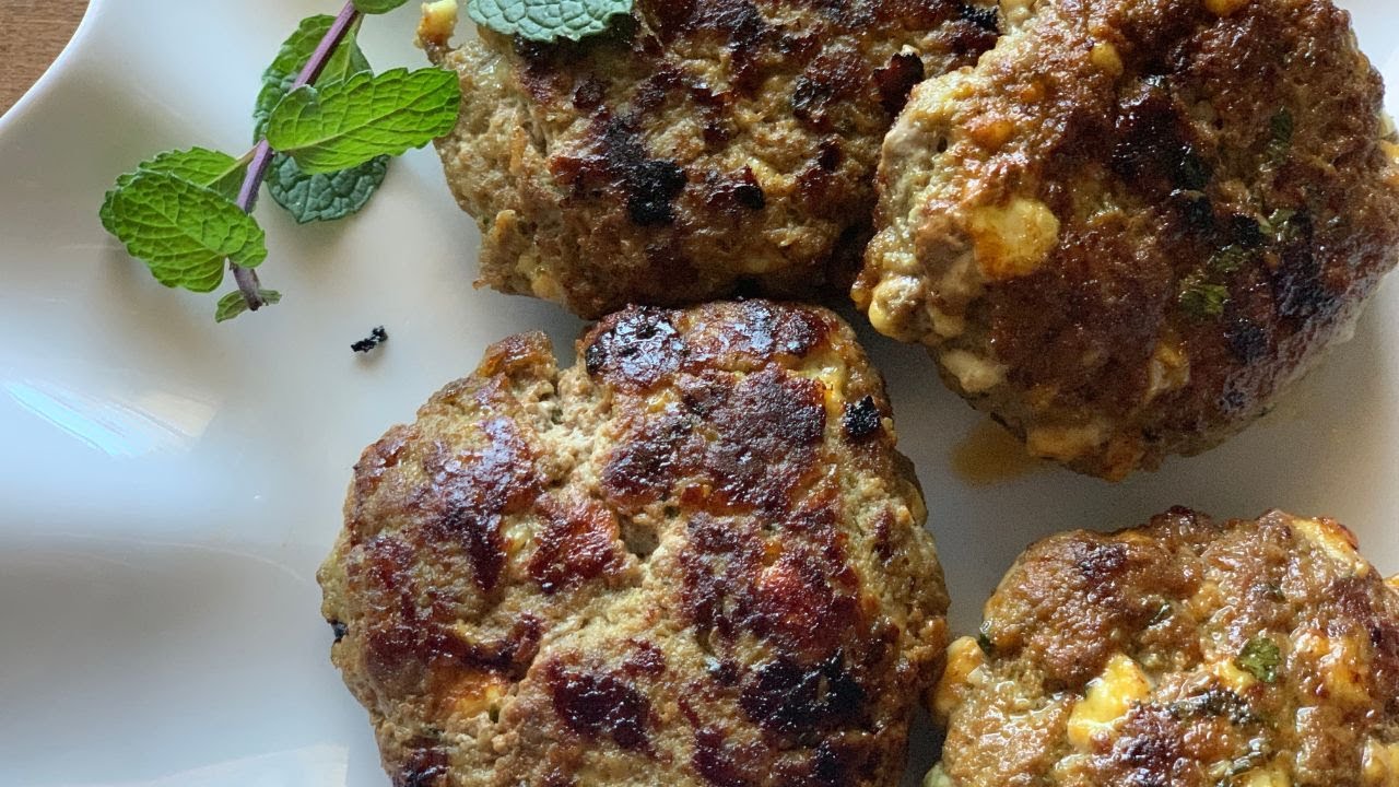 Feta Lamb Burgers shorts YouTube