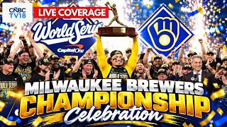 🏆Milwaukee Brewers Championship Parade LIVE: World Series Champions Parade | Tampa Bay Rays | N18G