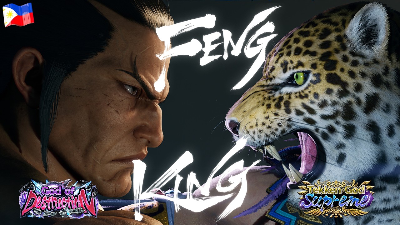 God of Destruction King - Tekken 8 - Feng [Colossus | TITANTHOR] VS King [DontolPrime/Rozrach]