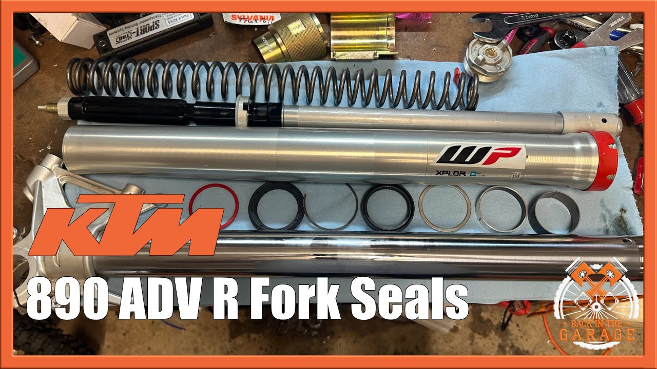 Ремонт вилки KTM 890 ADV R | Возвращаемся в гараж