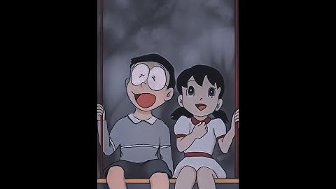 Trend Alight Motion Video Editing #xml  Preset Nobita Shizuka Love Status | Tere Hi Sapne Andhero Me